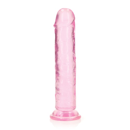 RealRock 7-Inch Straight Dildo with Suction Cup