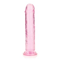 RealRock 7-Inch Straight Dildo with Suction Cup