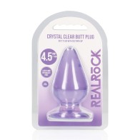 Plug Anal RealRock de 4.5" Morado