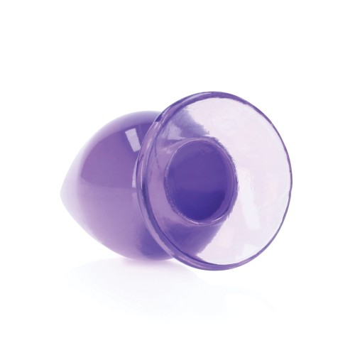 Plug Anal RealRock de 4.5" Morado