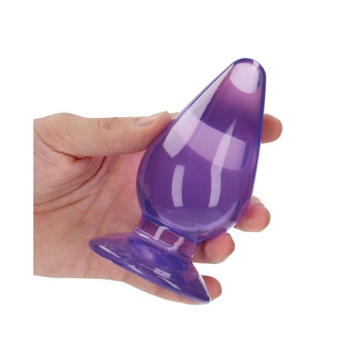 Plug Anal RealRock de 4.5" Morado