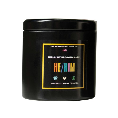 Gender Fluid He/Him Candle - Pineapple Sage Scent