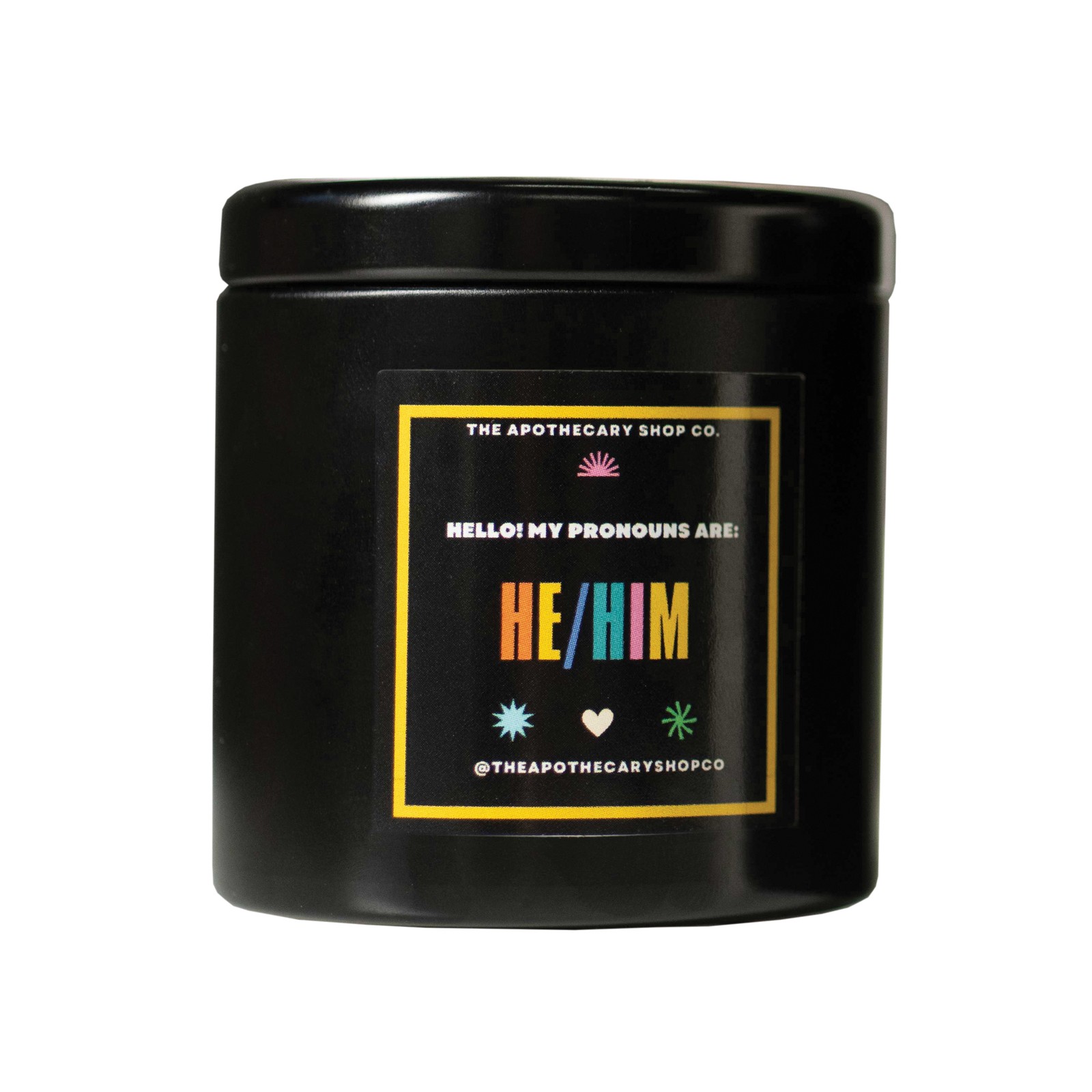 Gender Fluid He/Him Candle - Pineapple Sage Scent