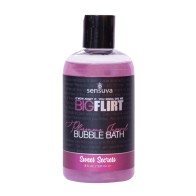 Sensuva Big Flirt Baño de Burbujas con Pheromonas - 8 oz