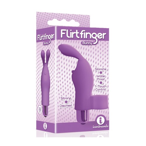 Vibrador Flirtfinger Bunny de The 9's