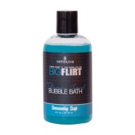 Baño de Espuma Sensuva Big Flirt con Pheromonas 8 oz