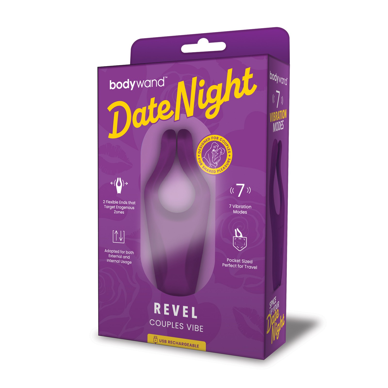 Bodywand Date Night Couples Vibe Purple