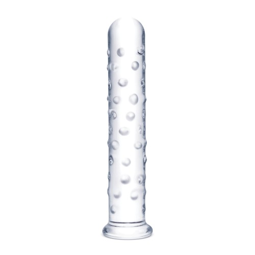 Dildo de Vidrio Extra Grande 10 Pulgadas Claro