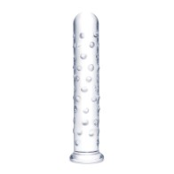 Dildo de Vidrio Extra Grande 10 Pulgadas Claro