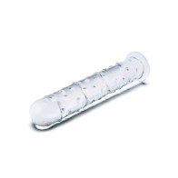 Dildo de Vidrio Extra Grande 10 Pulgadas Claro