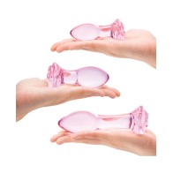 Juego de Plug Anal Rosebud de Glas