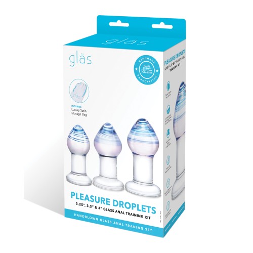 Glas Pleasure Droplets Anal Training Kit