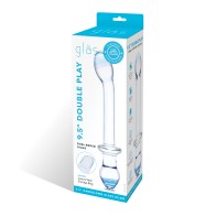 Dildo Doble Juega de 9.5 Pulgadas Transparente