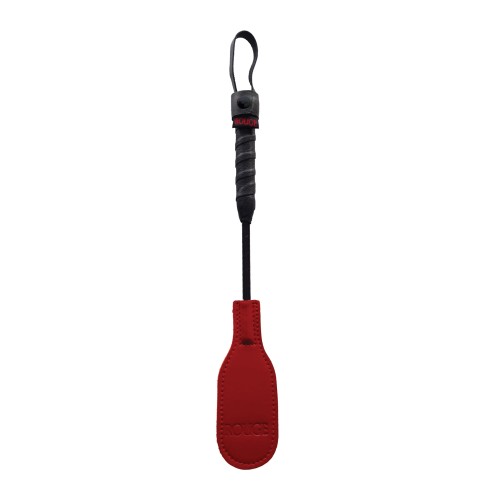 Rouge Mini Leather Oval Paddle Red