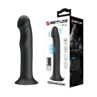 Dildo de Succión con Pulsación y Vibración Pretty Love Murray - Negro