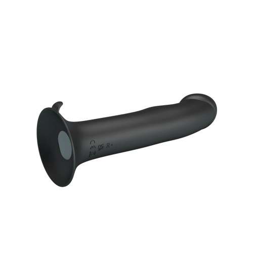 Pretty Love Murray Pulsating and Vibrating Suction Cup Dildo - Black