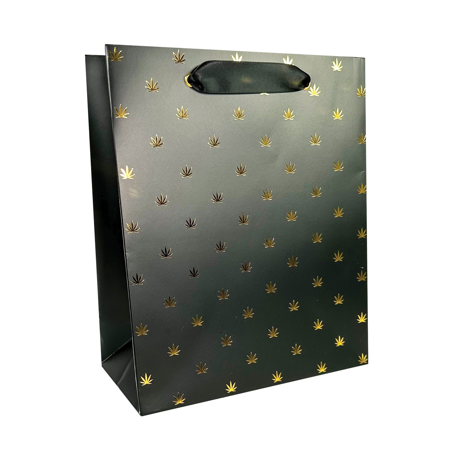 Polka Pot Gift Bag Black Gold - Stylish Gift Presentation