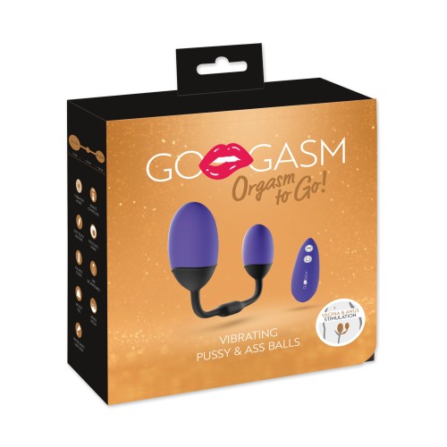 GoGasm Vibrating Pussy and Ass Balls