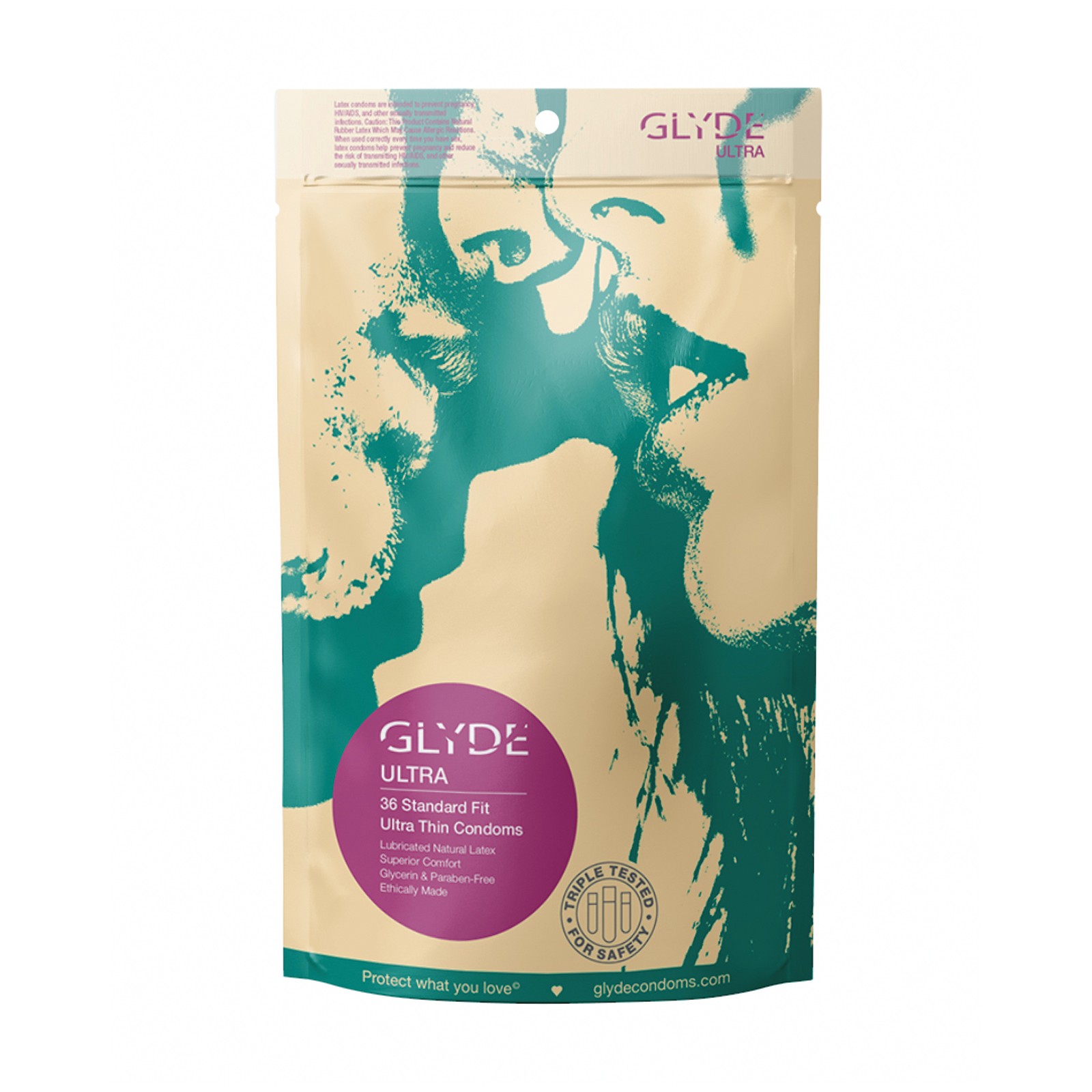 Condones Glyde Ultra - Placer Ultradelgado