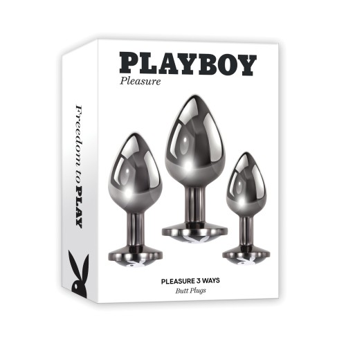 Kit de Entrenamiento Anal Playboy Pleasure Seguro y Divertido