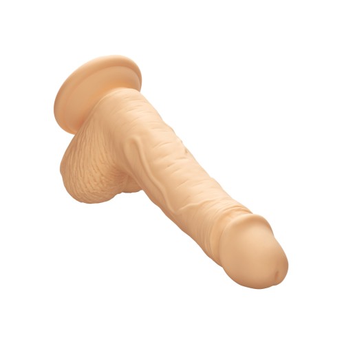 Dual Density Silicone 5 Inch Dildo Ivory