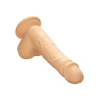 Dual Density Silicone 5 Inch Dildo Ivory