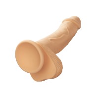 Dual Density Silicone 5 Inch Dildo Ivory