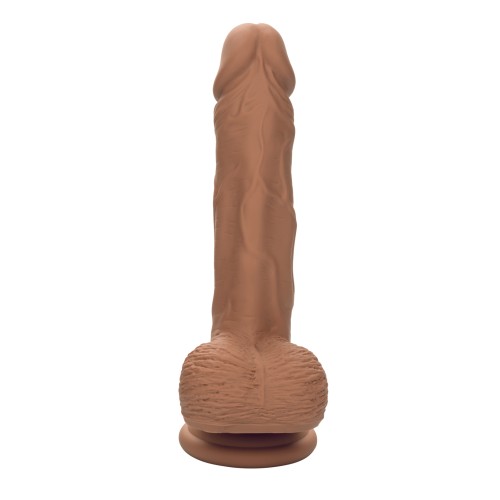 Studs Dual Density Silicone 5" Dildo - Brown