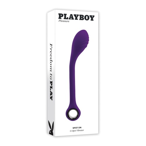 Vibrador Playboy Pleasure Spot On para G-Spot Acai