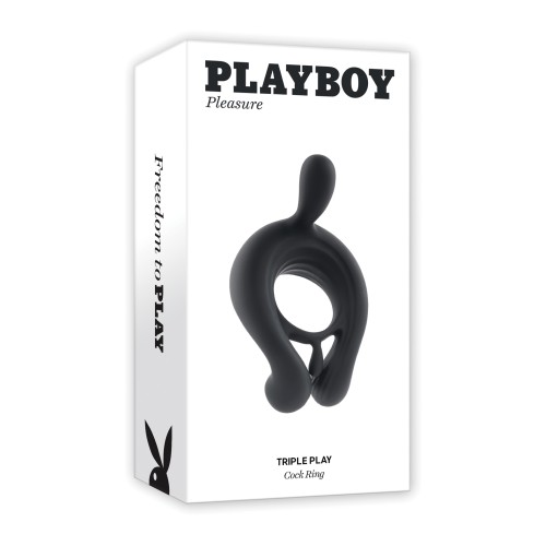 Playboy Triple Play Cock Ring 2 AM