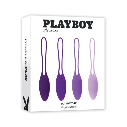 Playboy Kegel Ball Set for Enhanced Pleasure