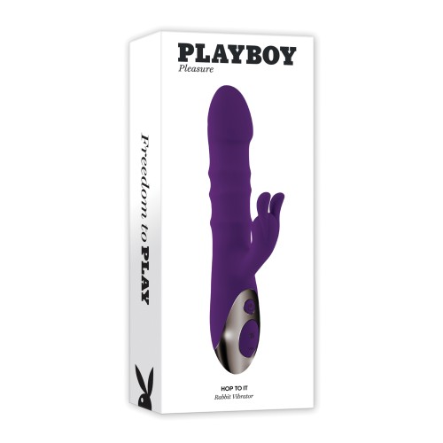 Playboy Pleasure Hop To It Rabbit Vibrator