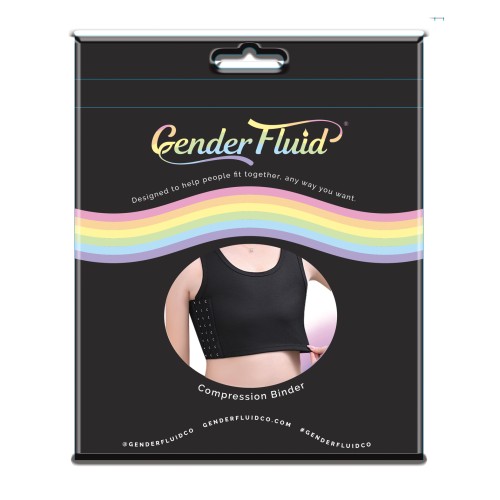 Gender Fluid Chest Compression Binder XXXL Black