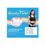 Binder de Compresión de Pecho Gender Fluid XXXL Negro