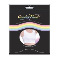 Faja Compresora de Pecho Gender Fluid Grande Blanca Unisex