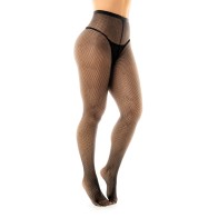 Fishnet Pantyhose Back Seam Black