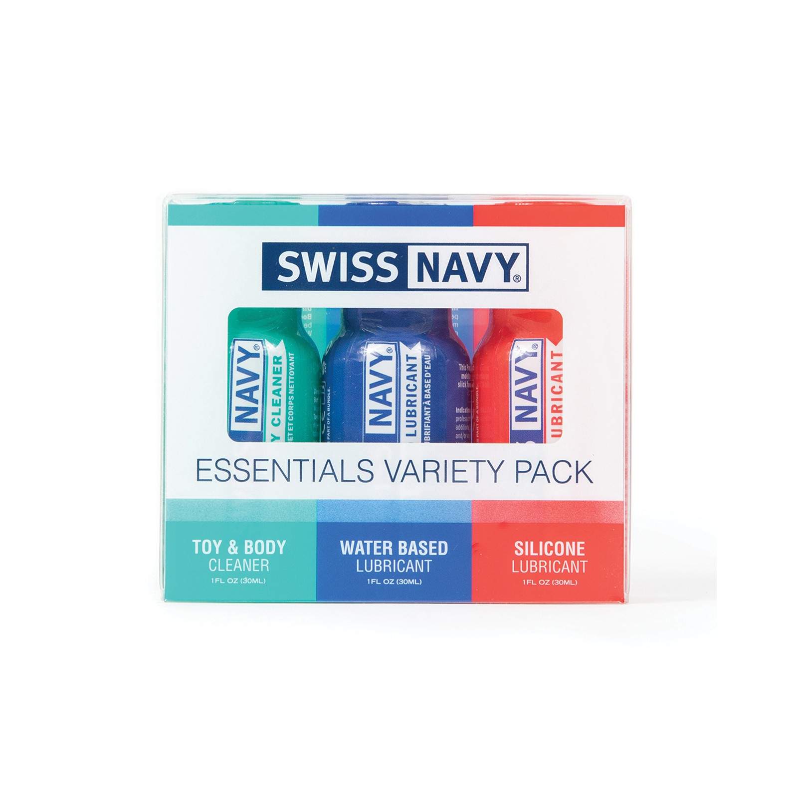 Pack Esencial de Variedades Swiss Navy 1 oz