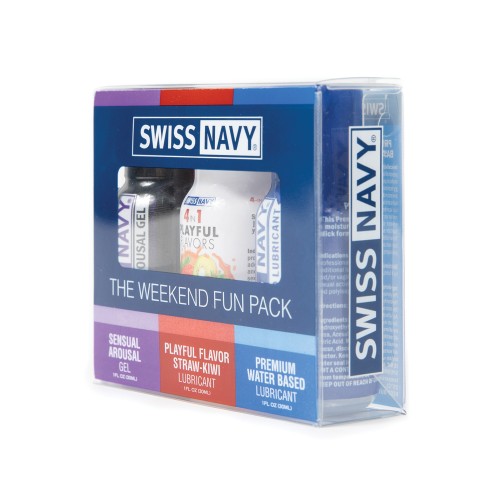 Pack de Diversión de Fin de Semana Swiss Navy - 3 oz