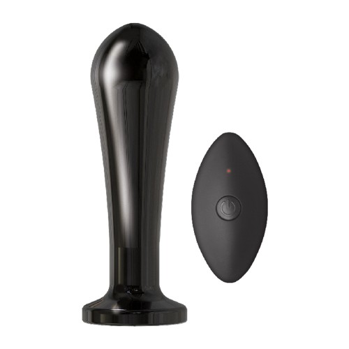 Ass-sation Remote Metal Butt Plug Vibrator