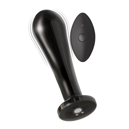 Ass-sation Remote Metal Butt Plug Vibrator