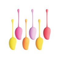 Set de Bolas Kegel Mango Tropical - Mejora la Salud Pélvica