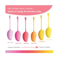 Mango Tropical Kegel Ball Set - Improve Pelvic Health