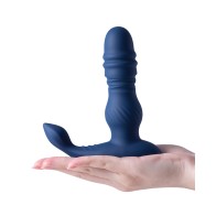 Jaden Thrusting Prostate Massager - Blue