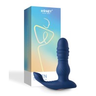 Jaden Thrusting Prostate Massager - Blue