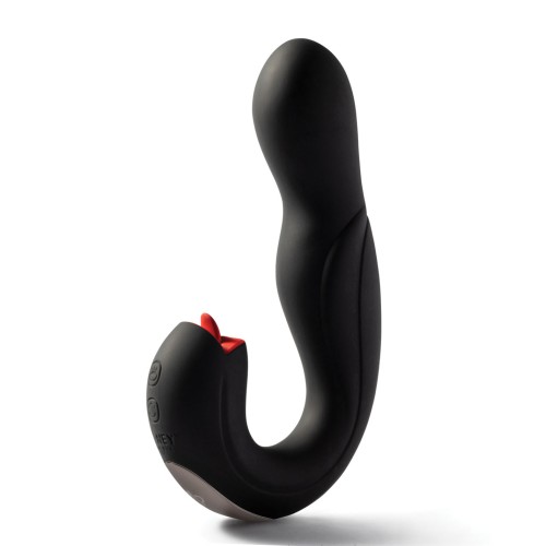 Joi Pro Rotating G-Spot Vibrator and Clit Licker with Remote