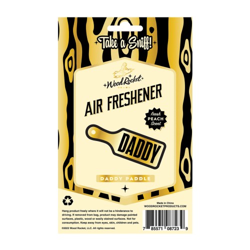 Daddy Paddle Peach Air Freshener for Fresh Scents