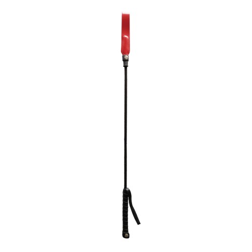 Rouge Long Riding Crop Red