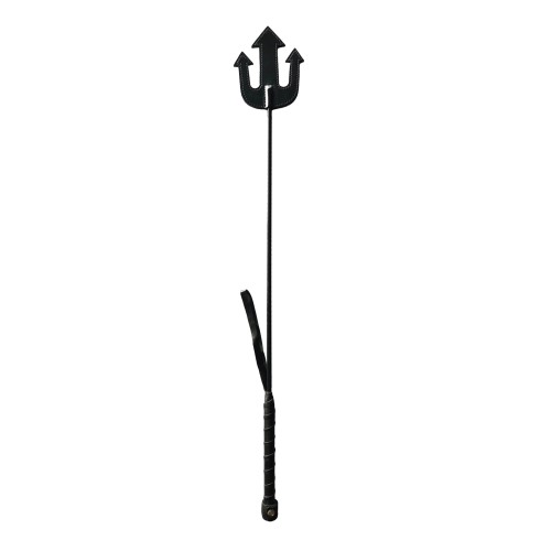 Rouge Devil Riding Crop Black