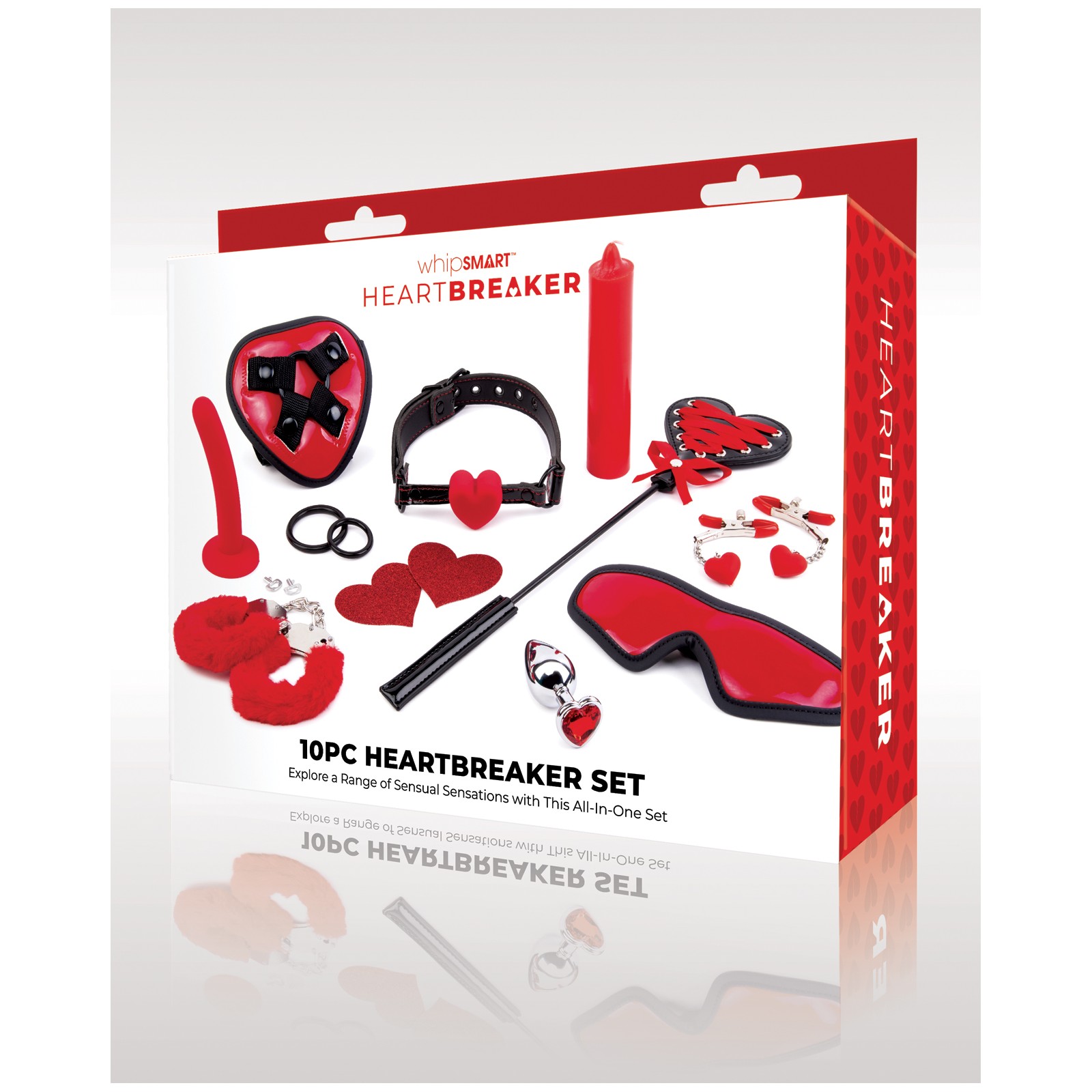 WhipSmart Heartbreaker 10 Piece Set for Intimate Play