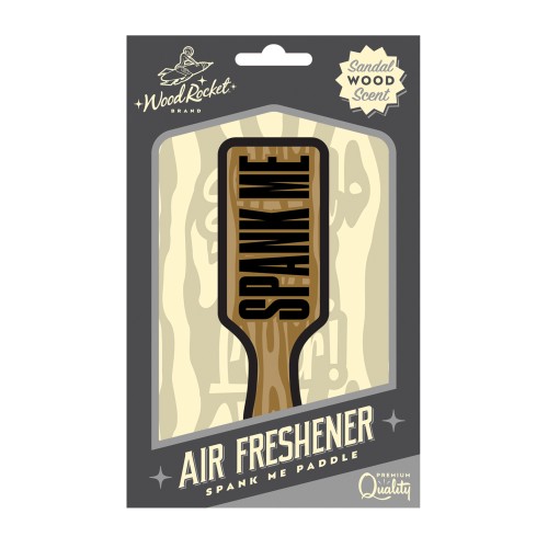 Wood Rocket Spank Me Air Freshener - Sandalwood